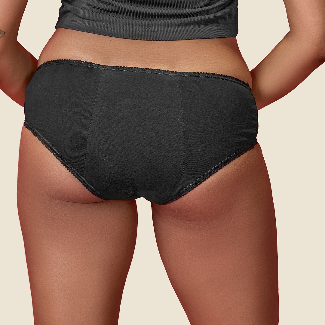 100% Cotton Underwear with Lacey Details